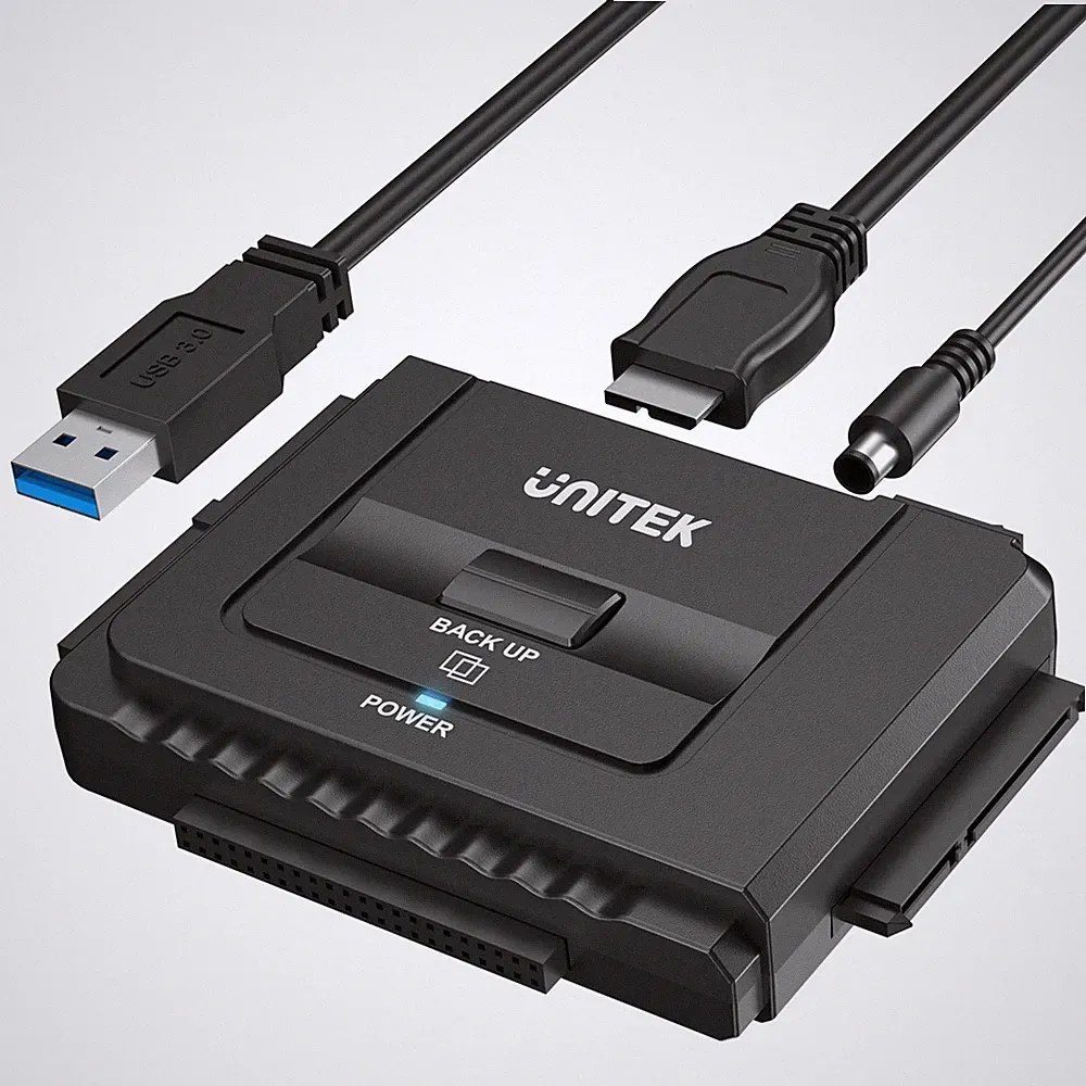 USB 3.0 to IDE and SATA Converter External Hard Drive Adapter Kit for Univers...