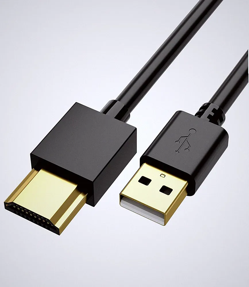 USB to HDMI Cable, USB to HDMI Adapter for Monitor, USB 3.0 Male to HDMI Male